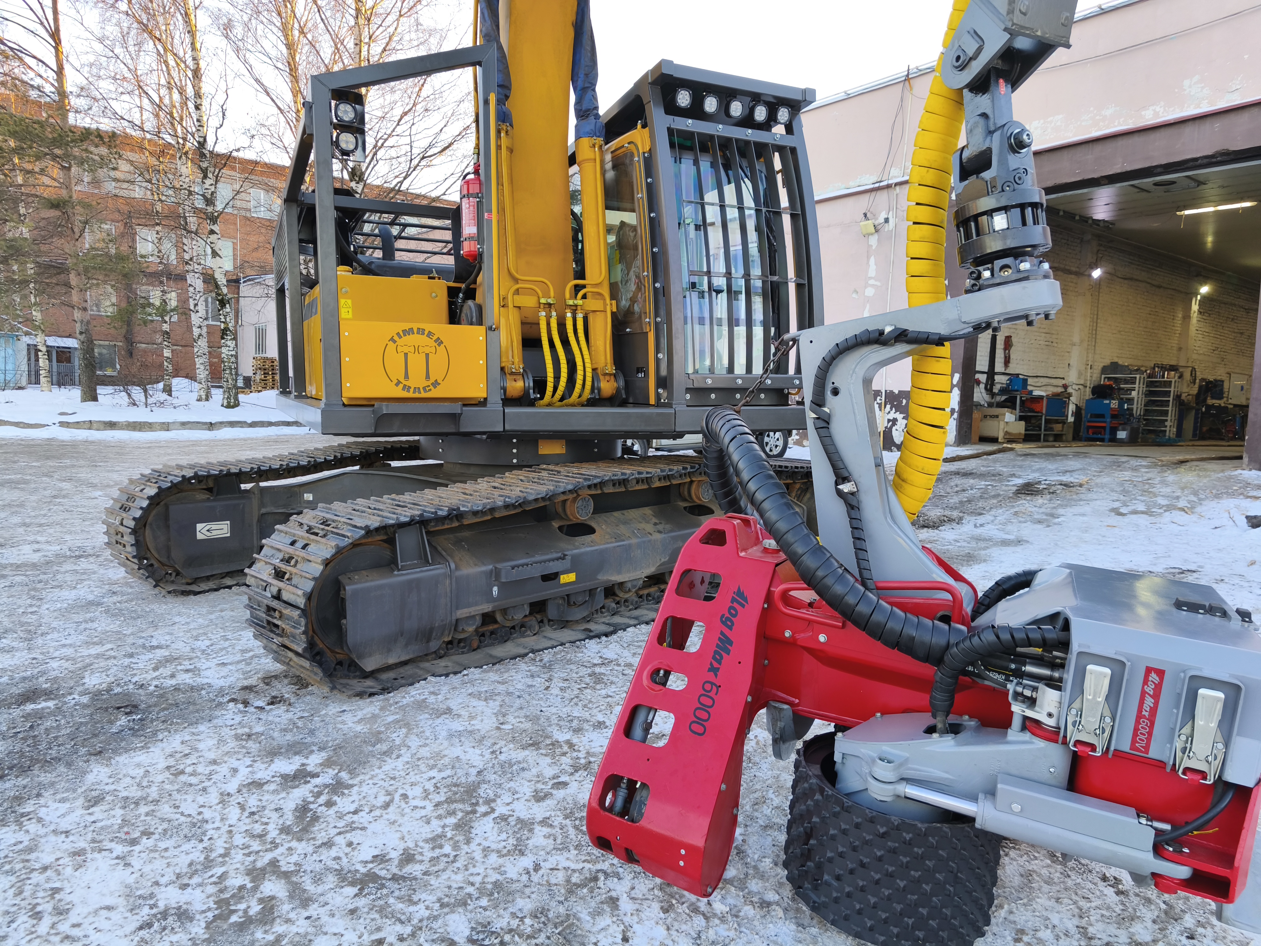 Харвестер LGCE E6210FLC + LogMax 6000B